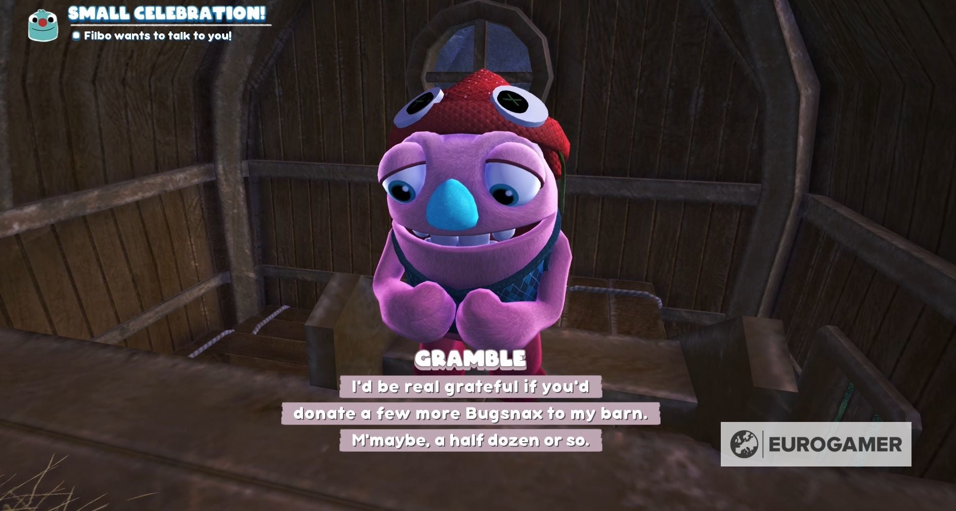 Bugsnax Snakpack upgrade How to increase your bug inventory in